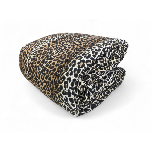 Edredón de leopardo de invierno 300gr/m², Made in Italy