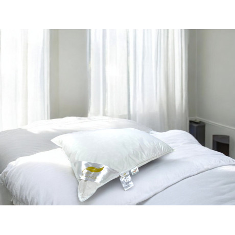 Cuscino Letto Matrimoniale in Piuma d’Oca 50x80 cm | Ergonomico e Ipoallergenico 2