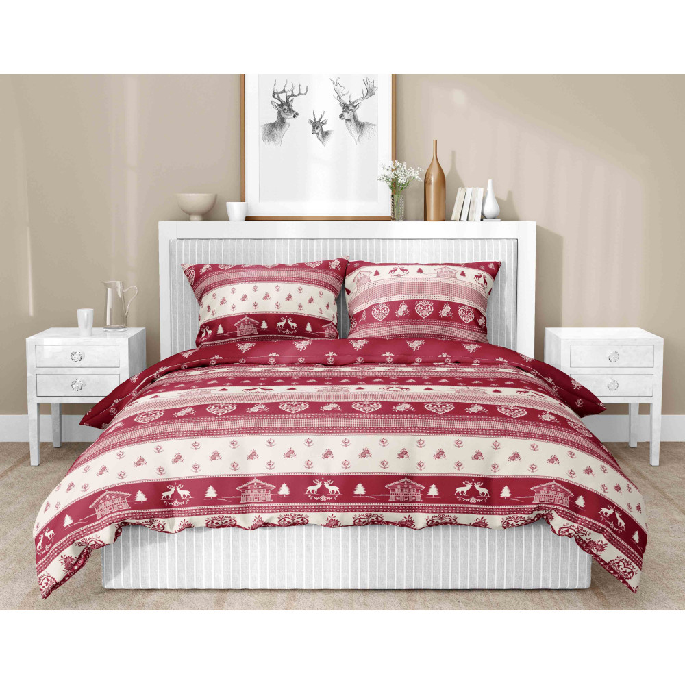 Funda Nórdica Doble Franela 250x200 cm "Sleeping Time" - Tirol | Cálido, suave y hecho en Italia