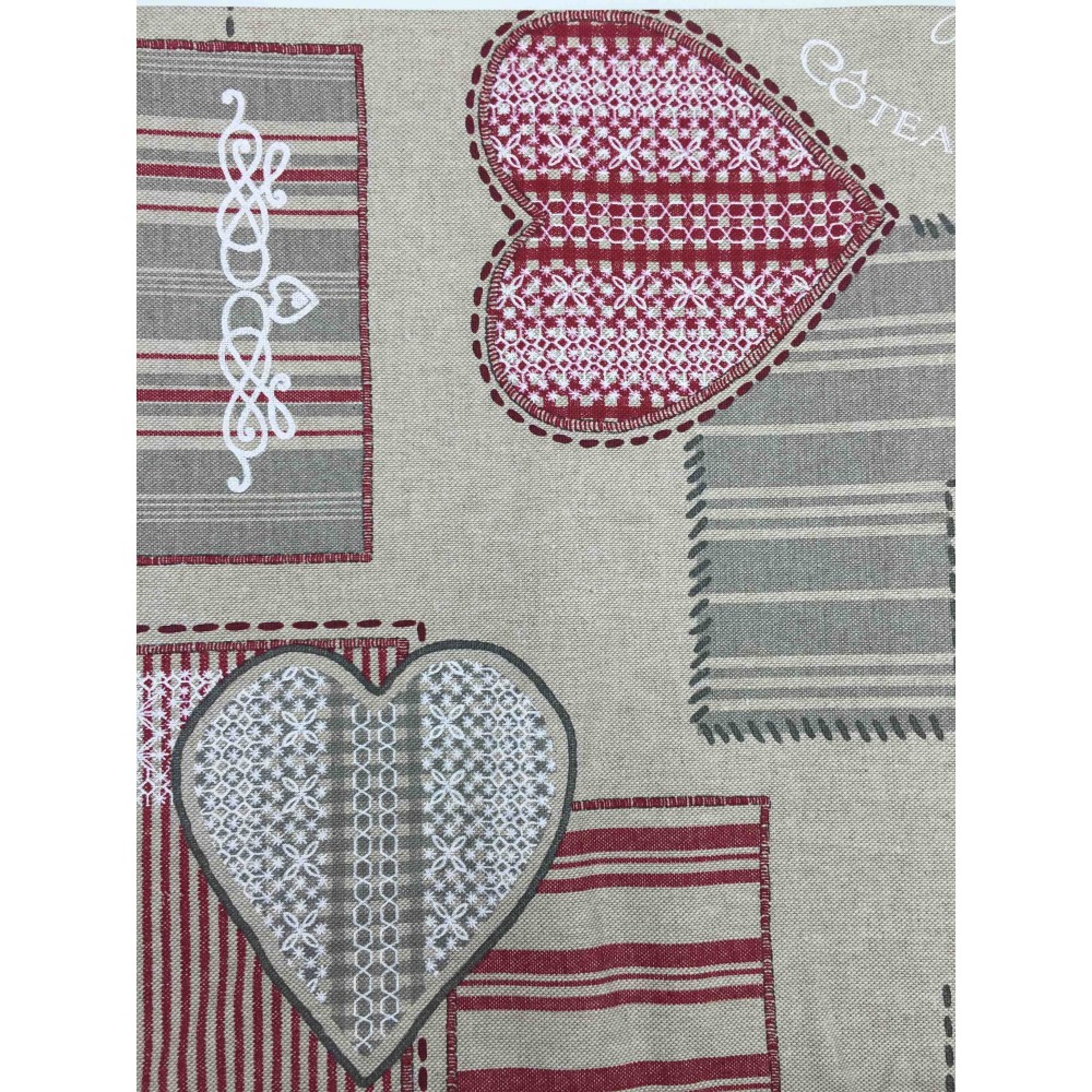 telo arredo, gran foulard, in cotone naturale