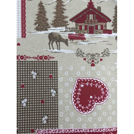 Telo arredo, gran foulard, in cotonenaturale 2