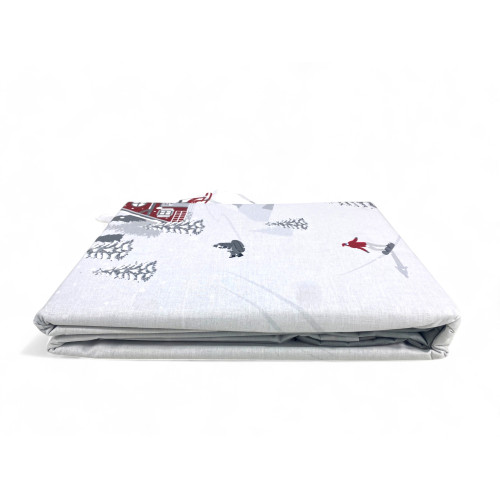Housse de couette tyrolienne Montebianco – 100 % coton | Design Double Face