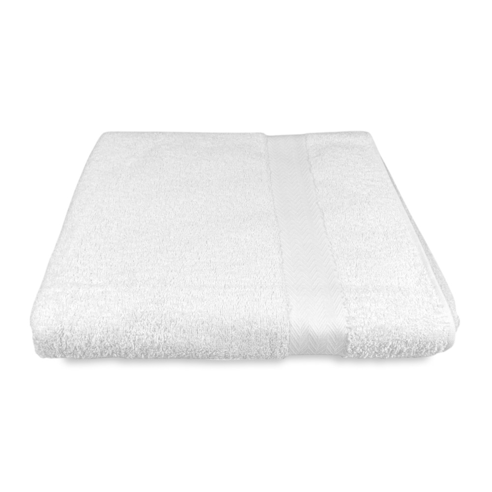 Badetuch 100x150 cm 100% Baumwolle – weicher und saugfähiger Schwamm, ideal für Hotels und B&B