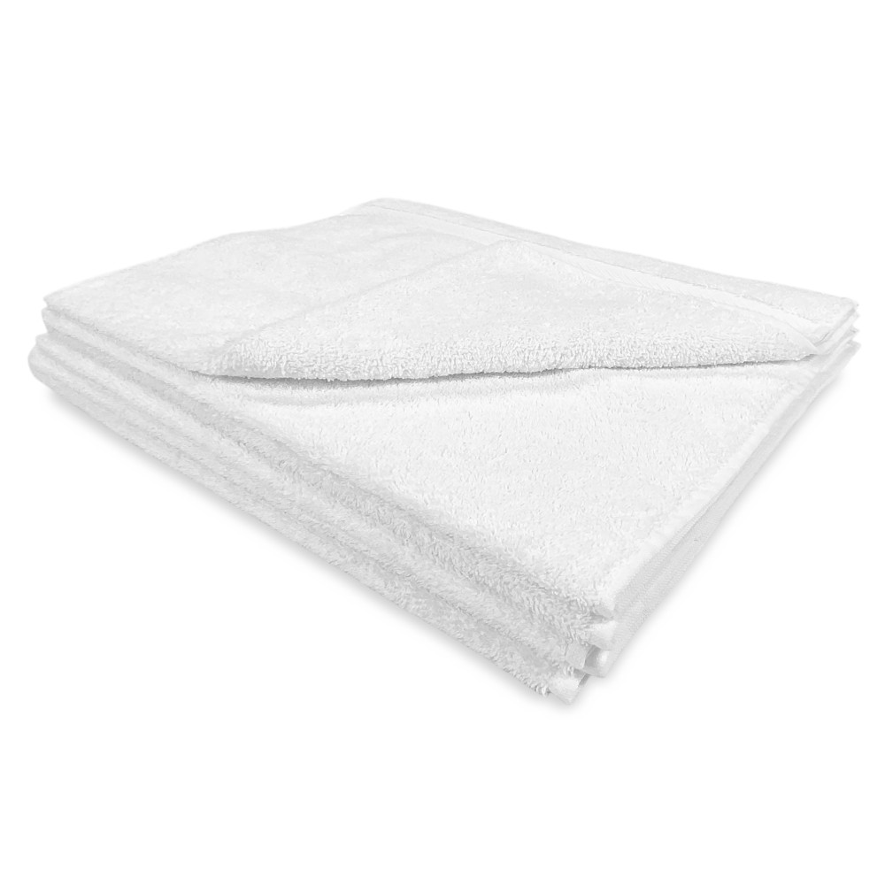 Set mit 6 Gästehandtüchern 40x60 cm aus 100% Baumwollfrottee
