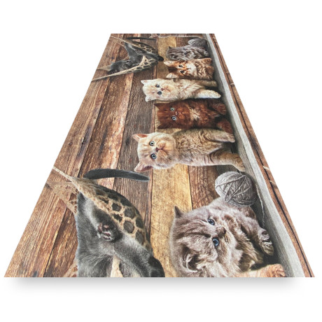 Alfombra para gatos runner – runner Antideslizante, lavable, Made in Italy 2
