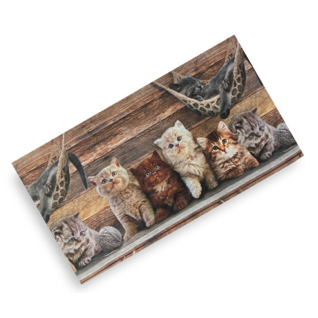 Alfombra para gatos runner – runner Antideslizante, lavable, Made in Italy