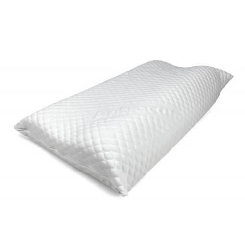 BUBBLES Cuscino Cervicale Memory Foam – Ortopedico, Anallergico, Sfoderabile