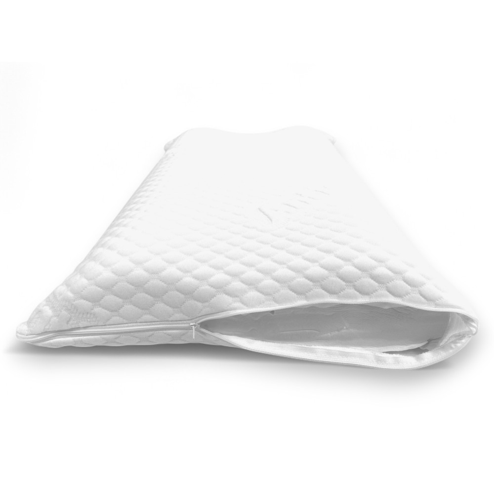 BUBBLES Memory Foam Nackenkissen – orthopädisch, hypoallergen, abnehmbarer Bezug