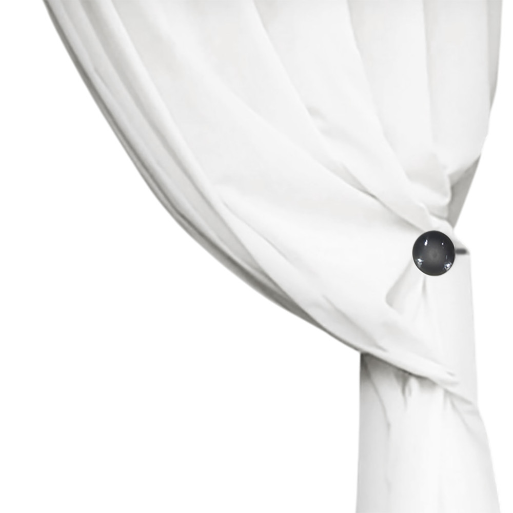 Fermatenda Magnetico Grigio "Modern" - 1 Pezzo, Design Elegante, Super Potente