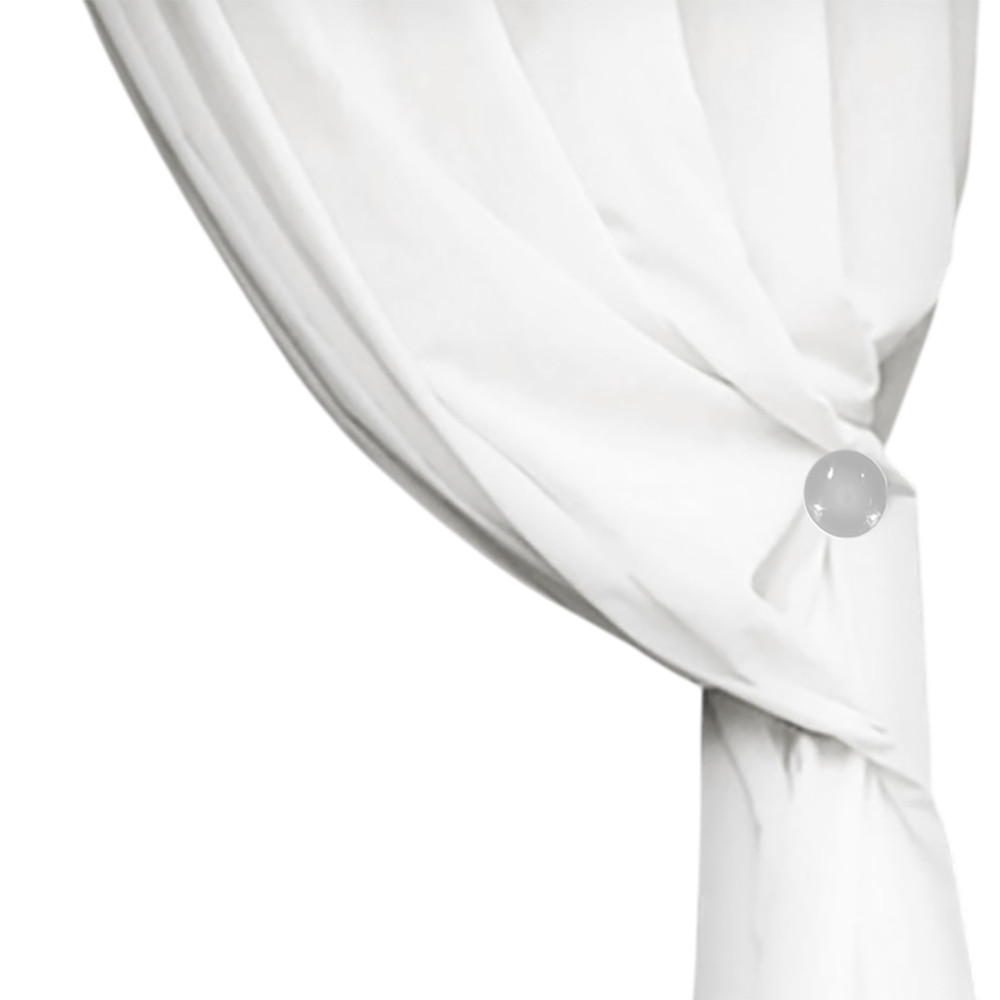 Fermatenda Magnetico Bianco "Modern" - 1 Pezzo, Design Elegante, Super Potente