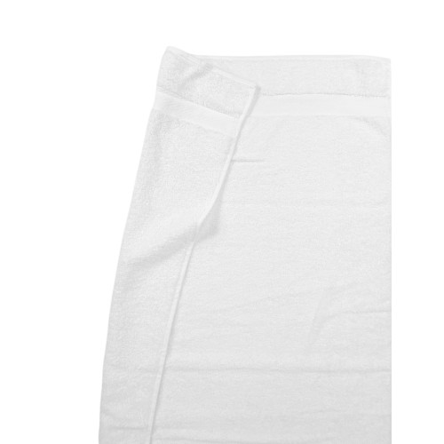 Set mit 6 Frotteehandtüchern 100% weiße Baumwolle 60x110 cm