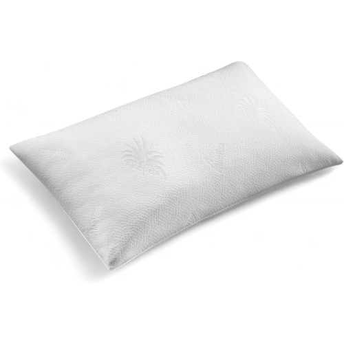 HYPOALLERGENIC ANTI-MITE PILLOWCASE ALOE VERA BIONATURAL