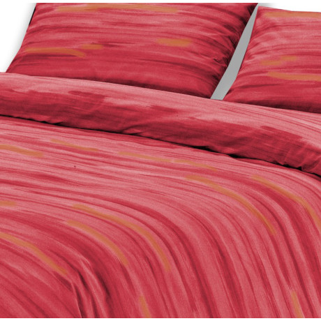 Trapuntino leggero Kot Pennellato Bordeaux - Quilt primaverile estivo piegato - 100% cotone - Made in Italy 2