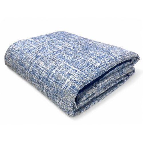 Trapuntino Leggero Kot Coco Azzurro - Quilt primaverile estivo piegato - 100% cotone - Made in Italy