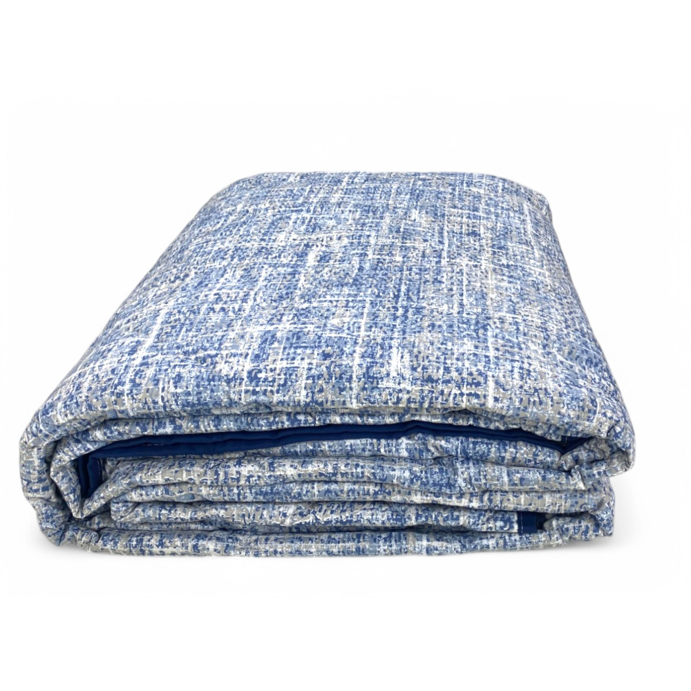 Leichte Frühling Sommer Steppdecke Kot Coco Azzurro - Ideal für Einzel-, Queensize- und Doppelbetten