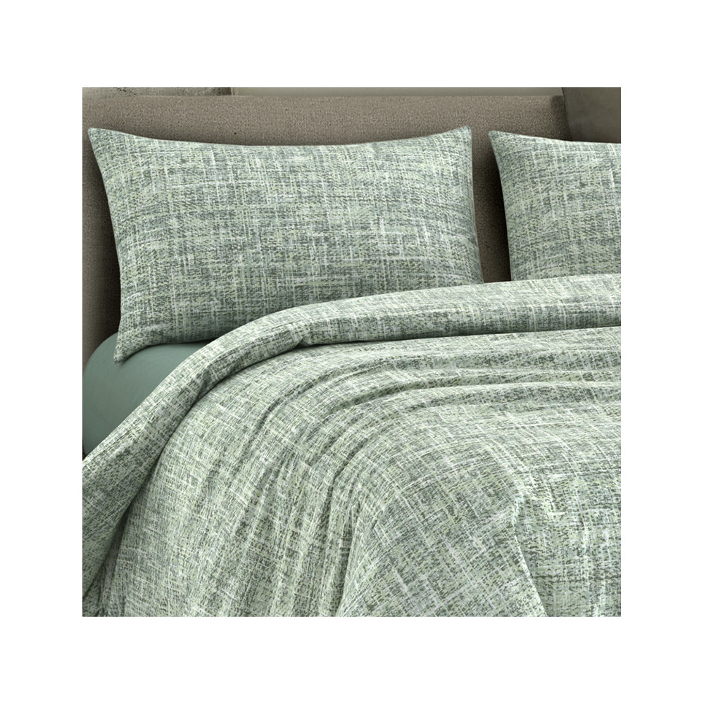 Kot Coco Green Lightweight Quilt - Breathable Cotton Bedspread - Hypoallergenic & Comfortable