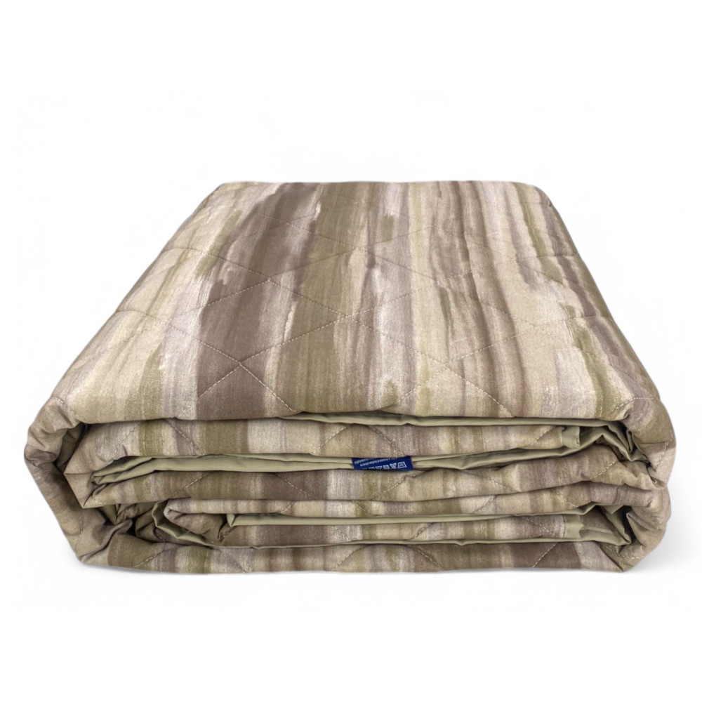 Kot Beige Brushed Mid-Season Bedspread - Available for single, queen-size and double bed