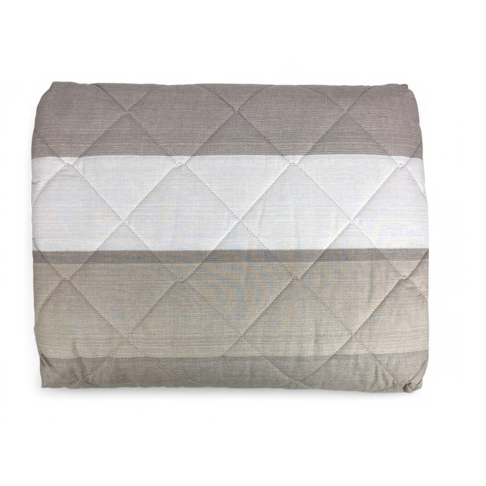 Kot Riga Beige Quilt - Lightweight cotton blanket with original packaging - Made in Italy