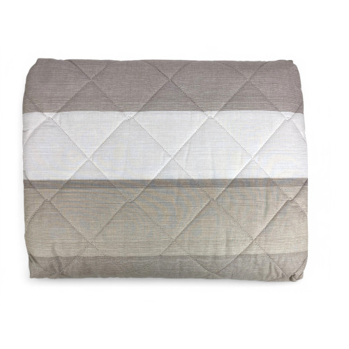 Kot Riga Beige Quilt - Manta ligera de algodón con embalaje original - Made in Italy