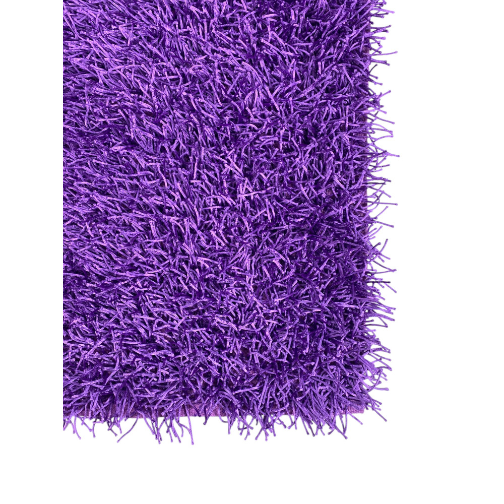 Shaggy Rug Purple Lilac – Pile 6 cm Long – 12 Sizes, Hand-Knotted