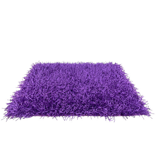Shaggy Teppich Lila Flieder – Flor 6 cm lang – 12 Größen, handgeknüpft