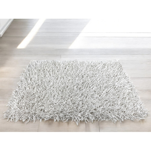 Shaggy Teppich Weiß – Flor 6 cm, rutschfest, weich – 12 Größen
