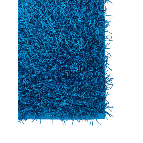 Tappeto Shaggy Blu – Pelo 6 cm, Antiscivolo, Morbido – 12 Misure