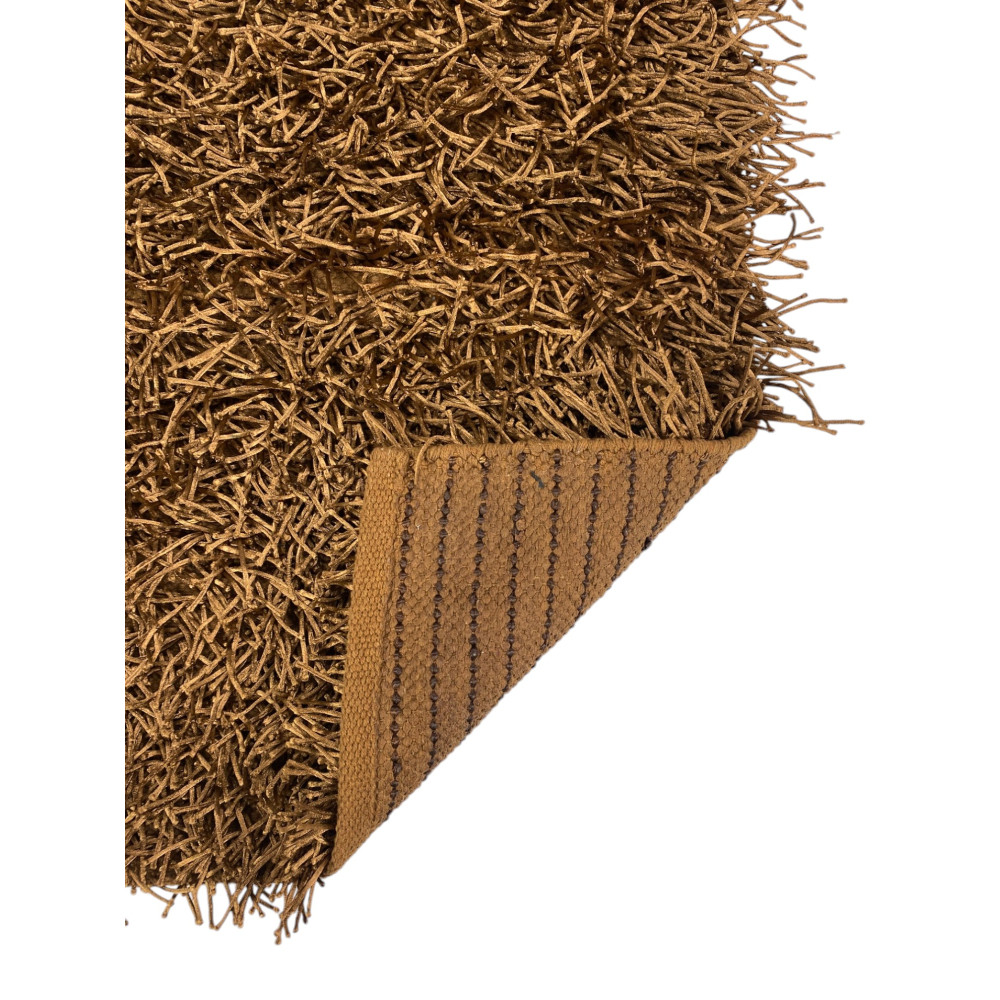 Hazelnut Shaggy Rug – Pile 6 cm, Non-slip, Soft – 12 Sizes