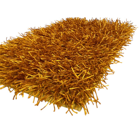 Shaggy Teppich Ocker – Flor 6 cm, rutschfest, robust – 12 Größen 2