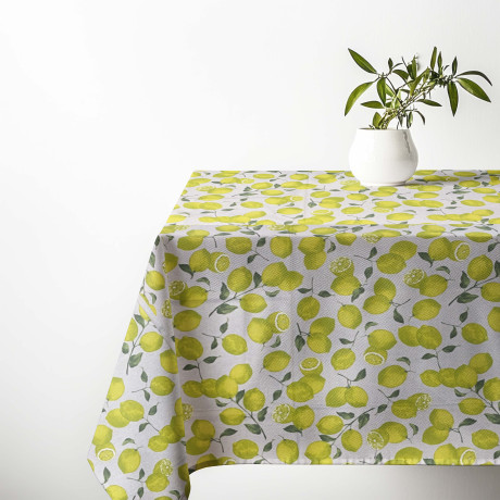 TOVAGLIA DORY SORRENTO limone LIMONI GIALLO in cotone