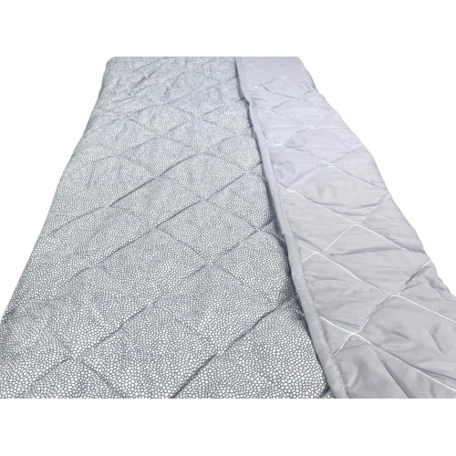 Leichte Tagesdecke aus verwaschener Mikrofaser, ideal für die Zwischensaison