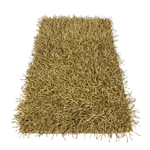 Tappeto Shaggy Beige – Pelo 6 cm, Antiscivolo, Morbido – 12 Misure