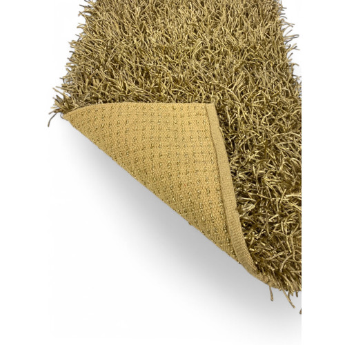 Alfombra Shaggy Beige – Pelo 6 cm, Antideslizante, Suave – 12 Tallas
