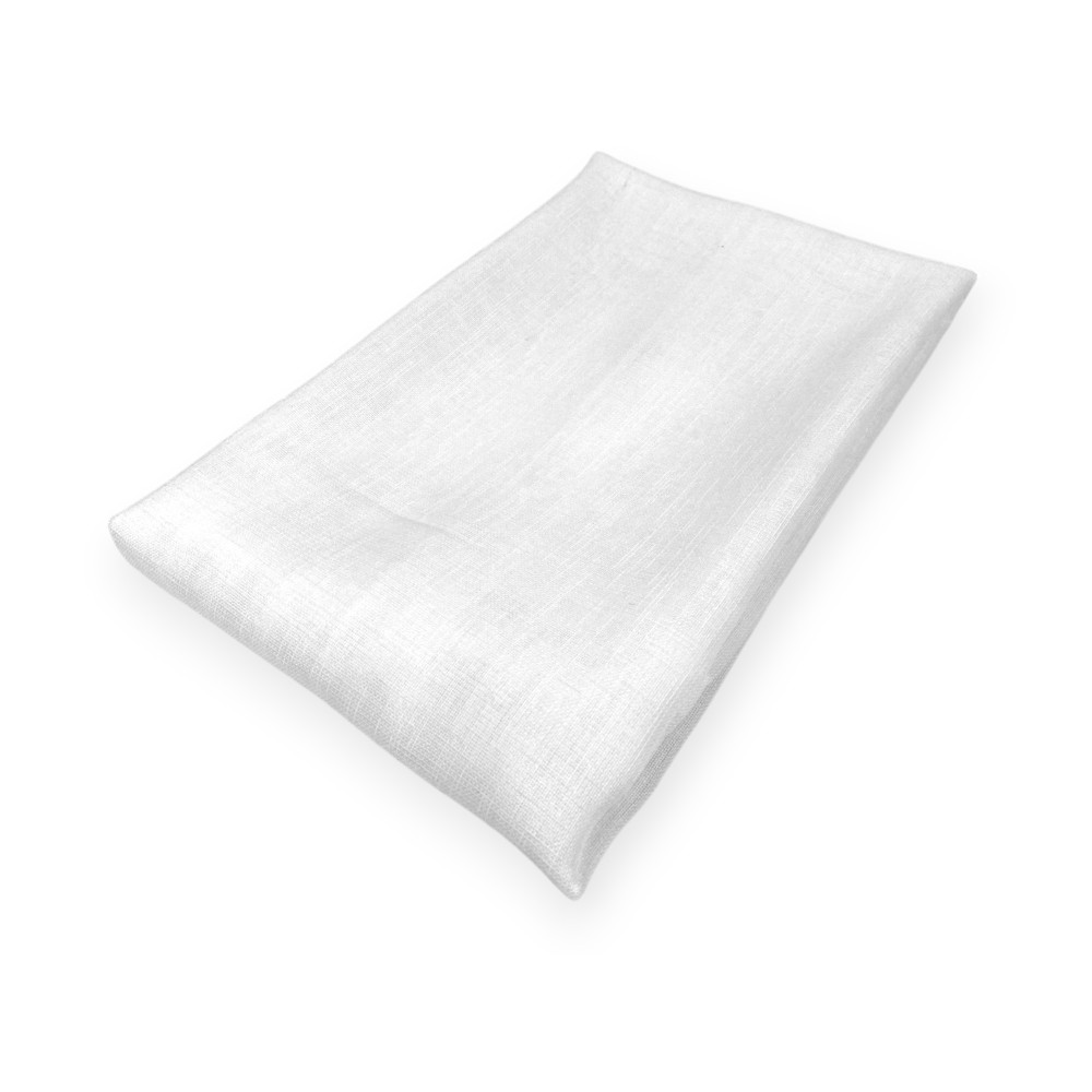 Endina Smooth White - Smooth Curtain Solid Color Polyester - Semitransparent Made in Italy