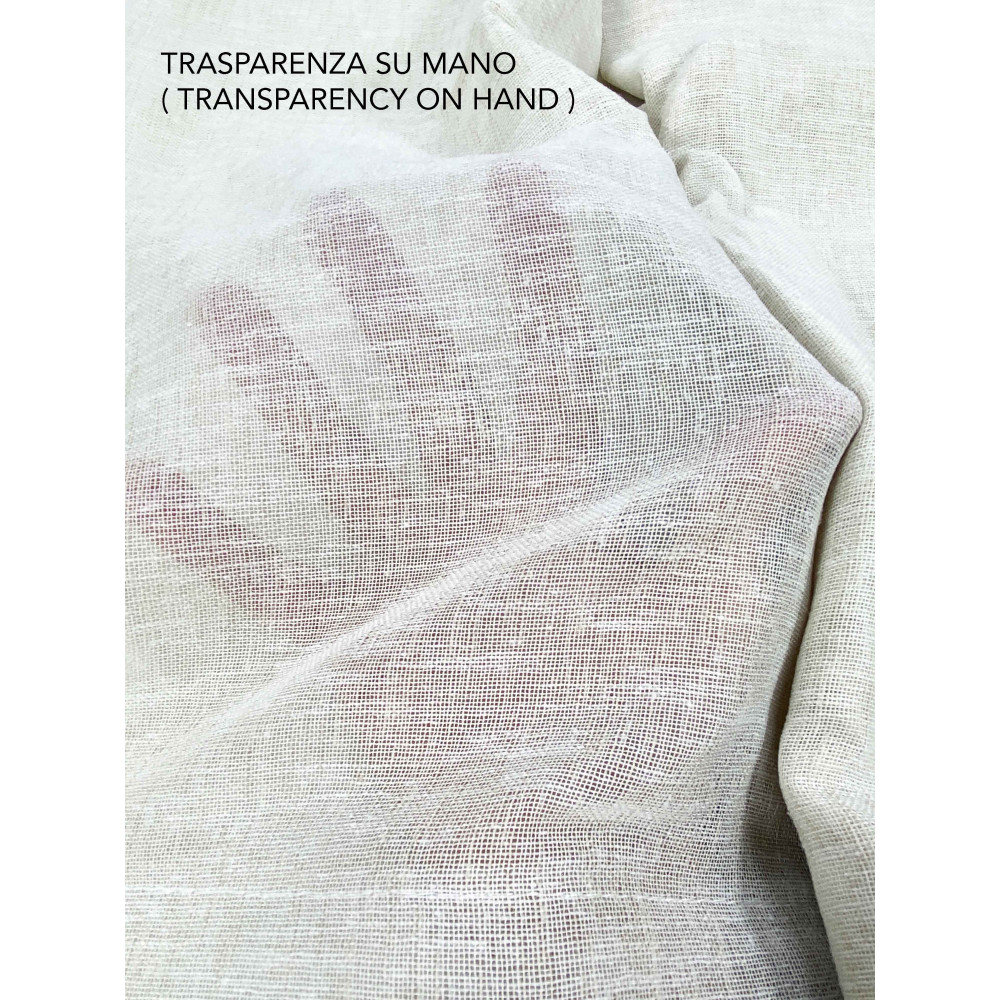 Tenda Simply 2.0 Beige - 200x300 cm - Effetto Lino Naturale con Fettuccia Universale