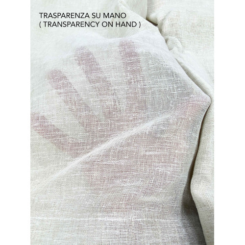 Simply 2.0 Beige Vorhang - 200x300 cm - Natürlicher Leineneffekt mit universellem Band