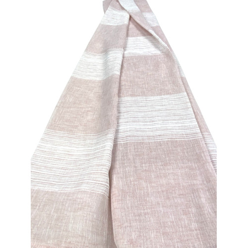 Panneau Monaco rose plié - vue de face et texture