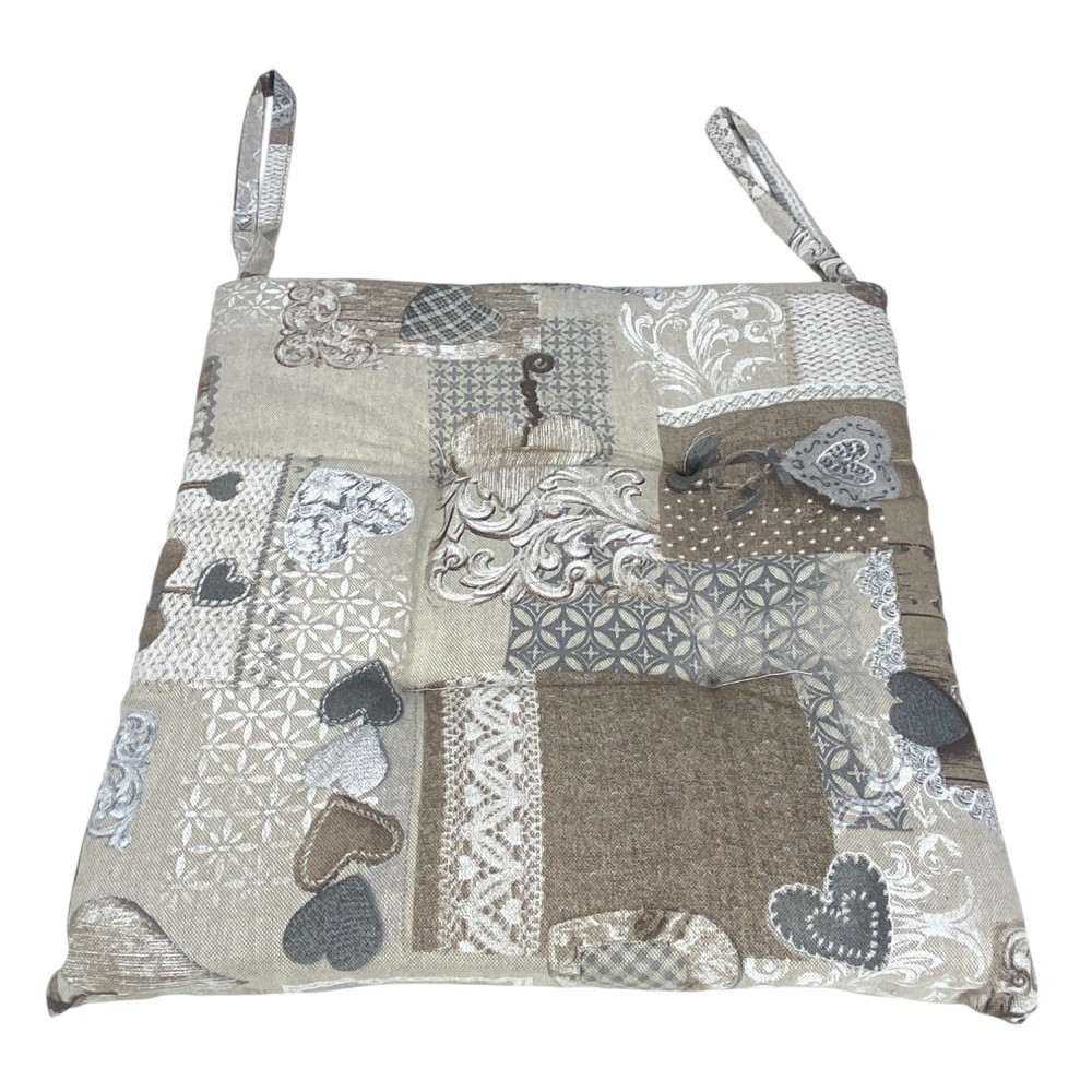 FUNDA DE SILLA Soft TYROLEAN Heart MARGOT Beige