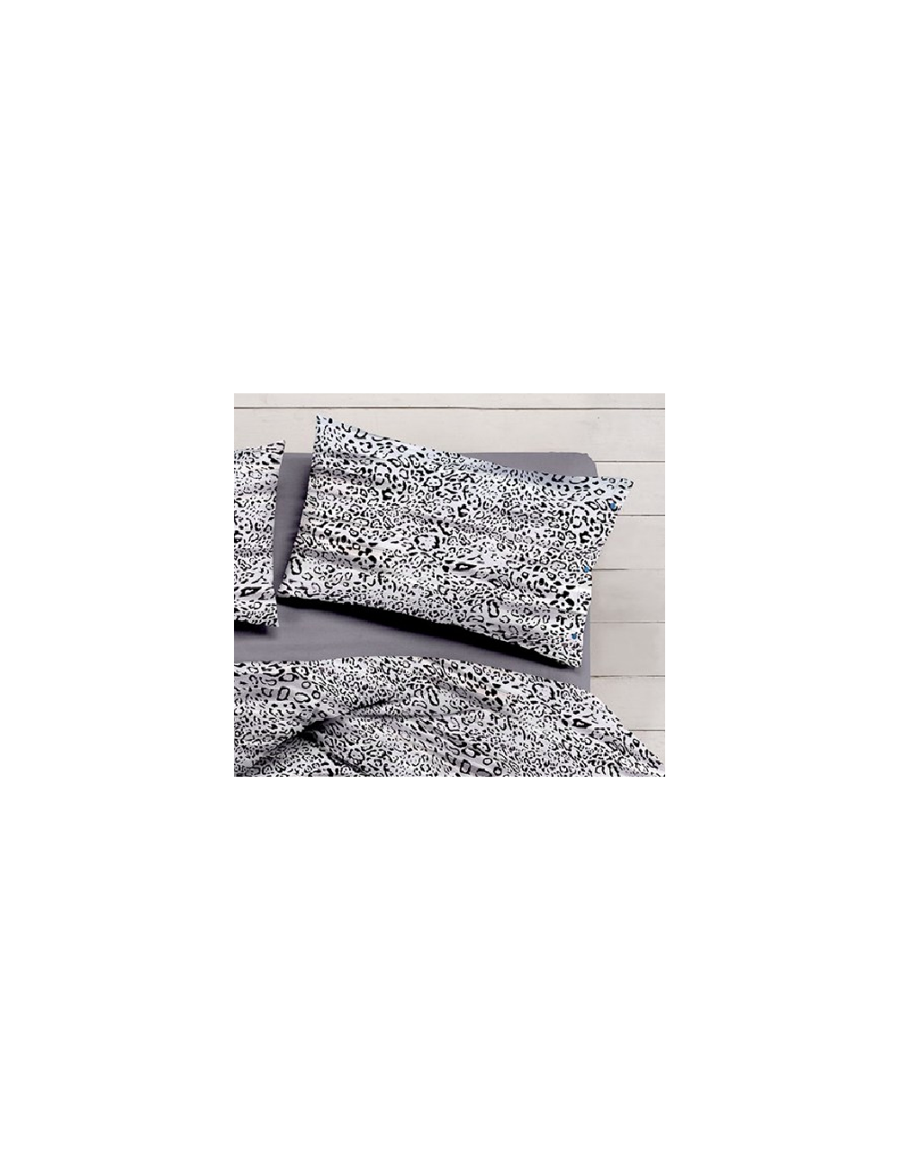 FEUILLE COMPLÈTE SAFARI tacheté gris