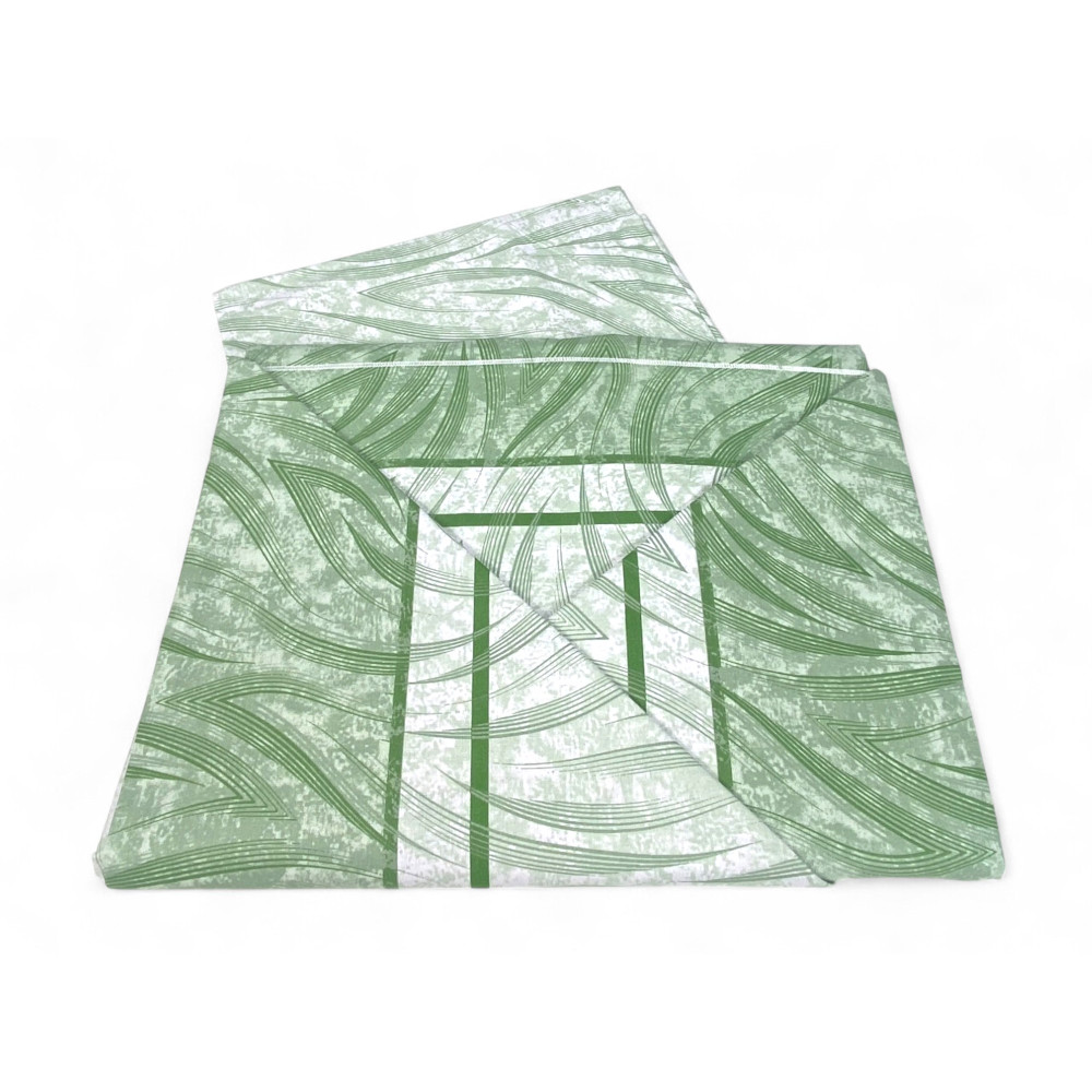 Set lenzuola curve verdi - Tessuto traspirante 100% cotone - Qualità italiana
