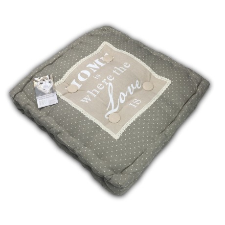 CHAIR COVER HOME AND GARDEN CUSHION FUTON PARIS HOME IS WHERE THE LOVE CM.45X45