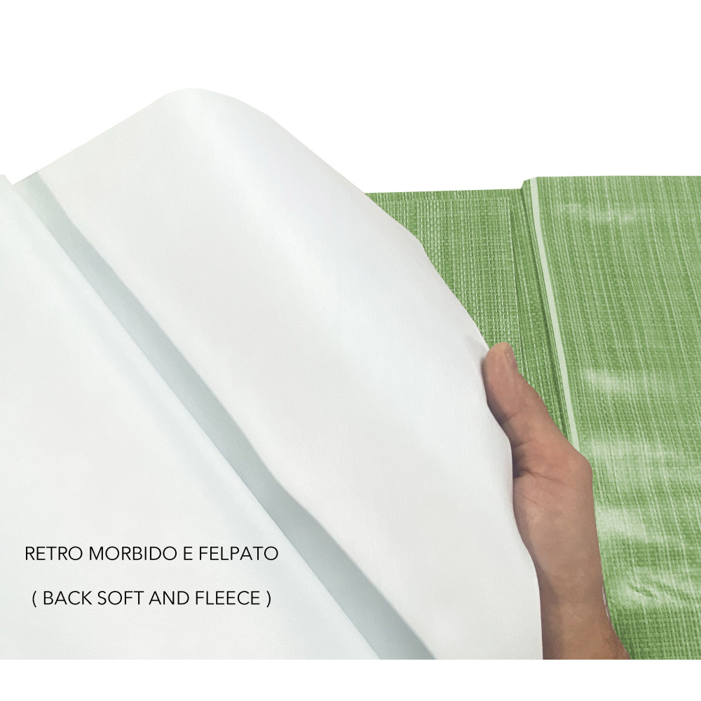 Light Green Tablecloth – Original Made in Italy packaging – PVC and non-woven fabric