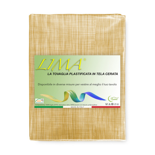 Yellow tablecloth back – Non-slip white fleece detail
