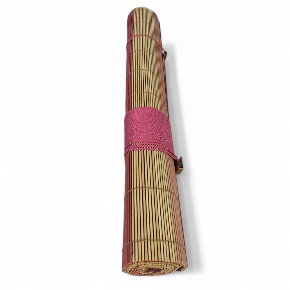 Persiana Enrollable de Bambú 60x150 cm - 5 Colores Disponibles - Interior y Exterior