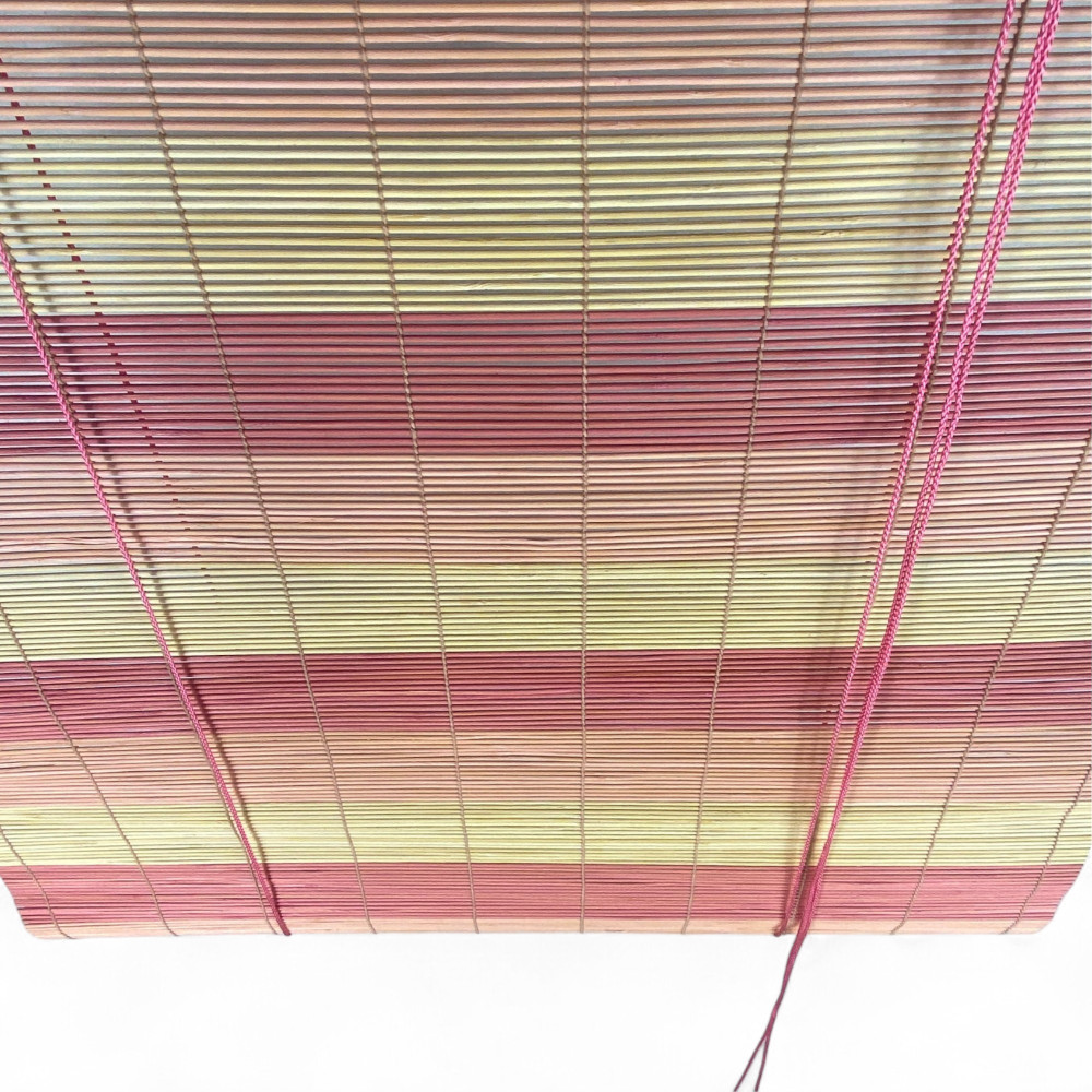 Persiana Enrollable de Bambú 60x150 cm - 5 Colores Disponibles - Interior y Exterior