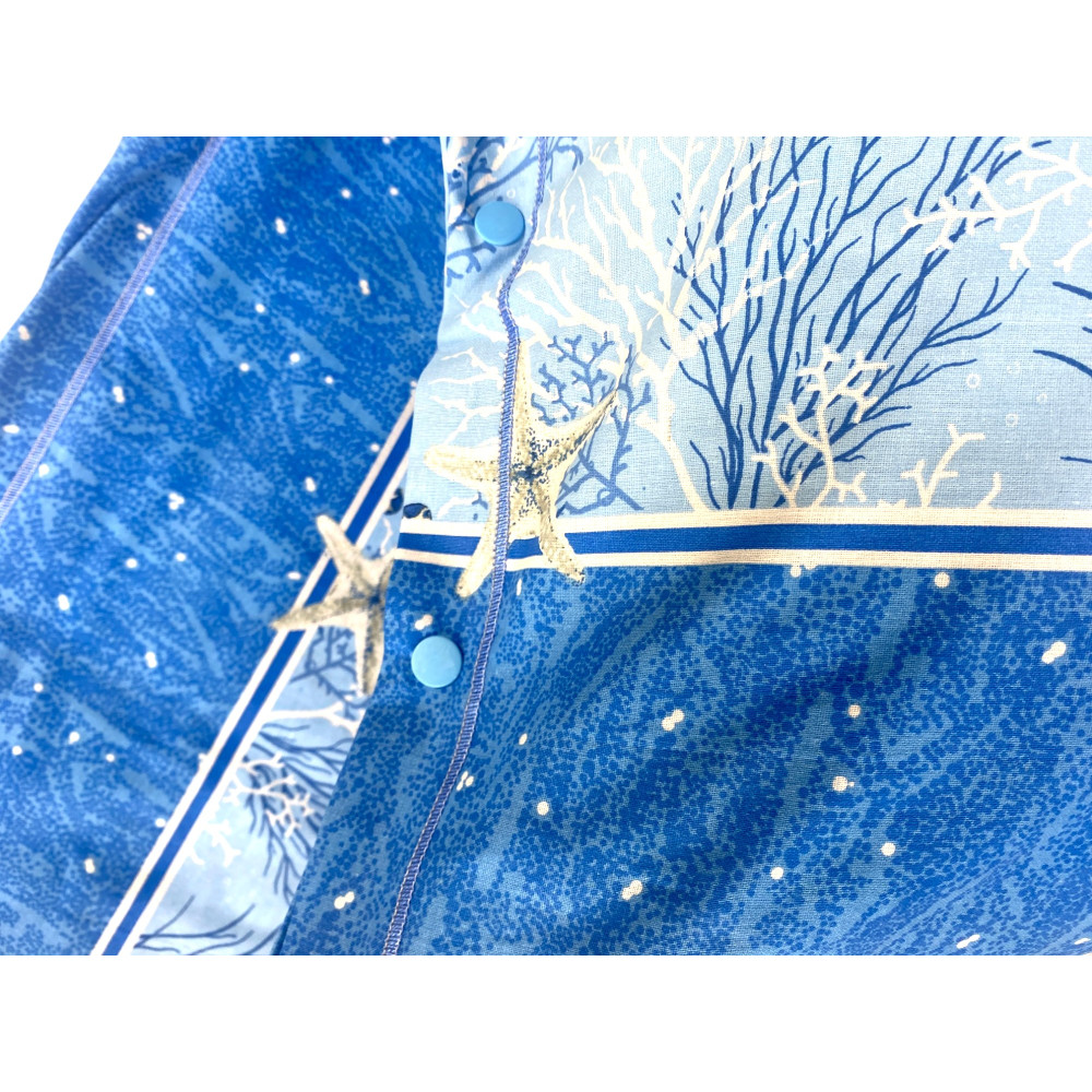 Lenzuola Stelle Marine Blu – Completo Cotone 100% Made in Italy