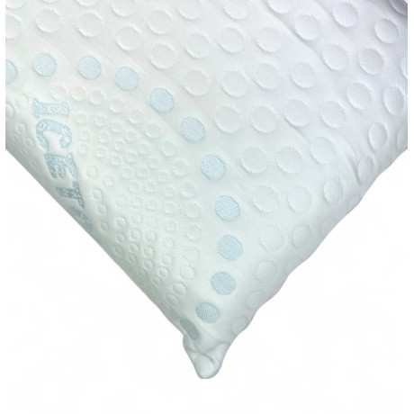 Cuscino FREDDO+ Memory Foam Ice-Touch vista frontale con fodera rinfrescante 2
