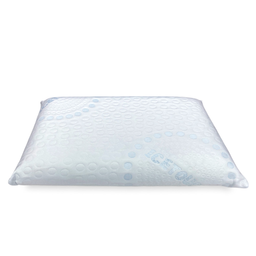 FREDDO+ Oreiller à mémoire de forme Ice-Touch 75×45 cm – Fabriqué en Italie