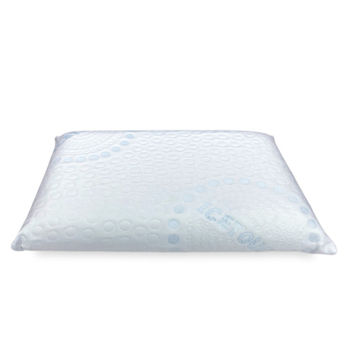 FREDDO+ Oreiller à mémoire de forme Ice-Touch 75×45 cm – Fabriqué en Italie