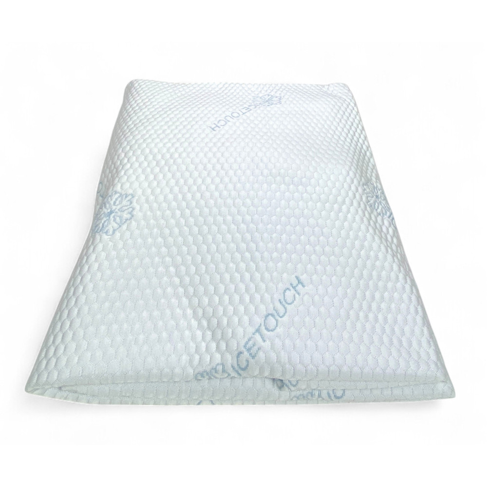 Cooling Cold + Ice-Touch Mattress Topper, Summer, Temperature Regulating, Breathable, Soft, Stretchy, Washable